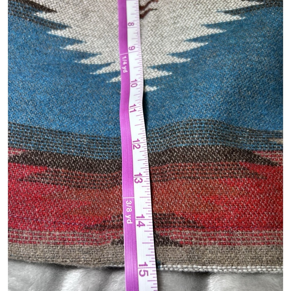 New American Eagle Womens Size 4 Southwestern Pattern Mini Skirt Wool Blend Boho - Picture 9 of 15